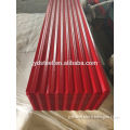 Embossed corrugated ppgi roof sheet/color painted steel roofing sheet